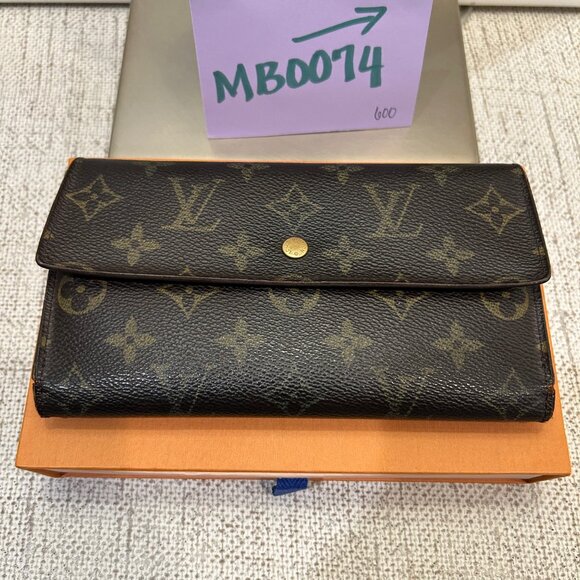 Louis Vuitton Brown Monogram Wallet - Picture 5 of 15